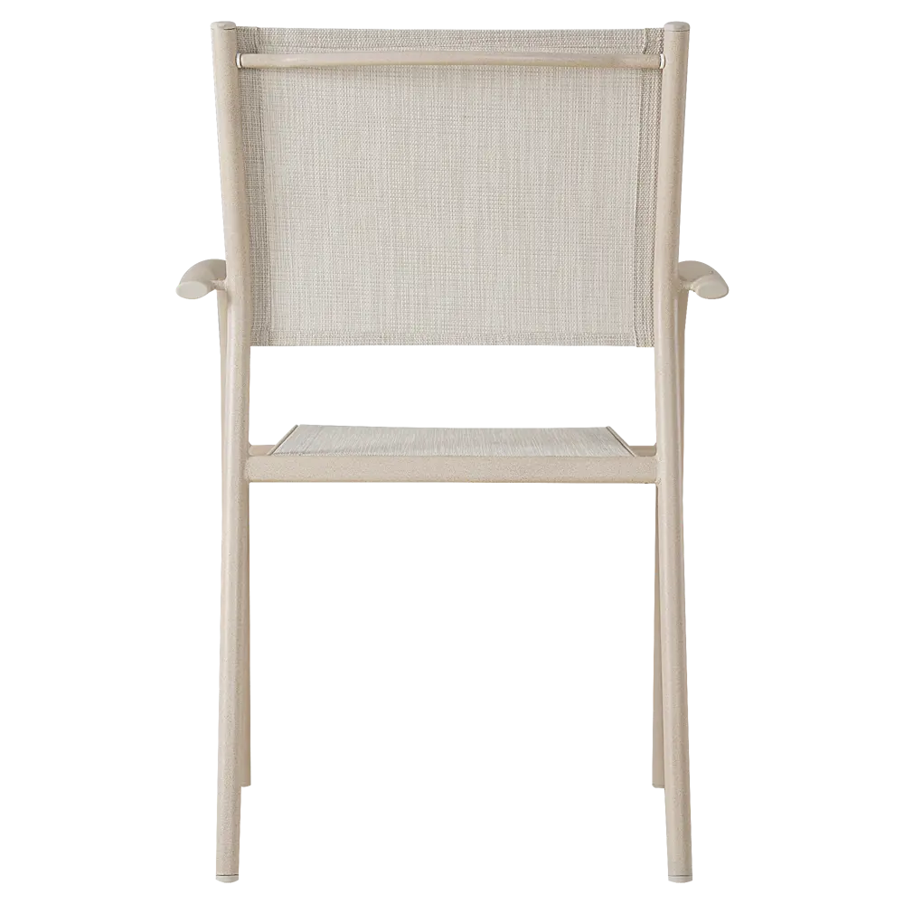 Стул садовый BEGINIA Lazo 56.5x57x85 см сталь бежевый STLM-2015904 - Вид №8