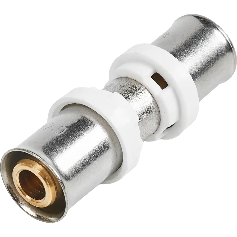 Муфта Aquasfera 16 мм никелированная латунь 027-8805 STLM-2098773