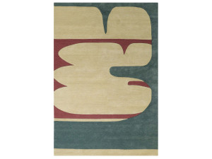 Прямоугольный ковер ручной работы из шерсти