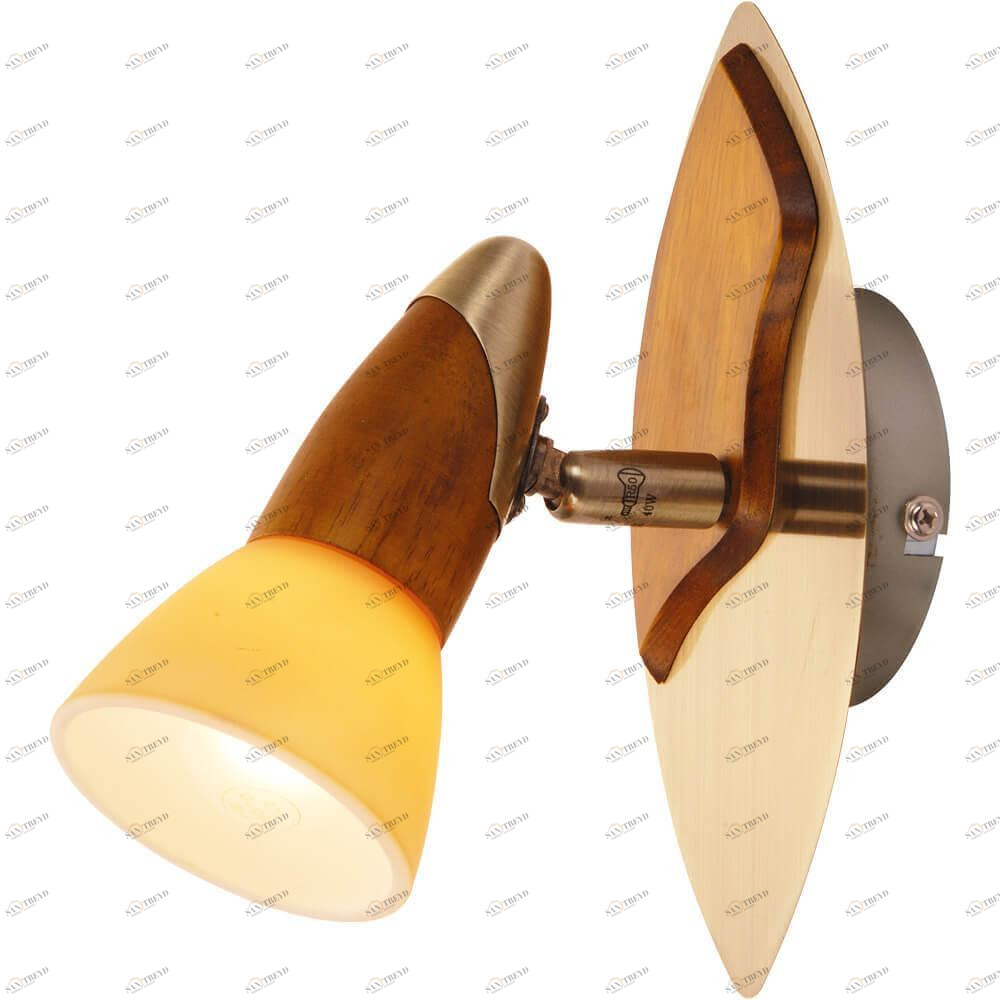 Спот настенный коричневый Globo Lord 3 5443-1 GLOBO LORD 3 00-3924726 Коричневый Ceramica Globo 