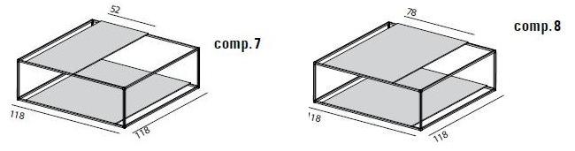 Desalto Садовый столик квадратный из стали Helsinki sun-id-1357154 - Вид №7