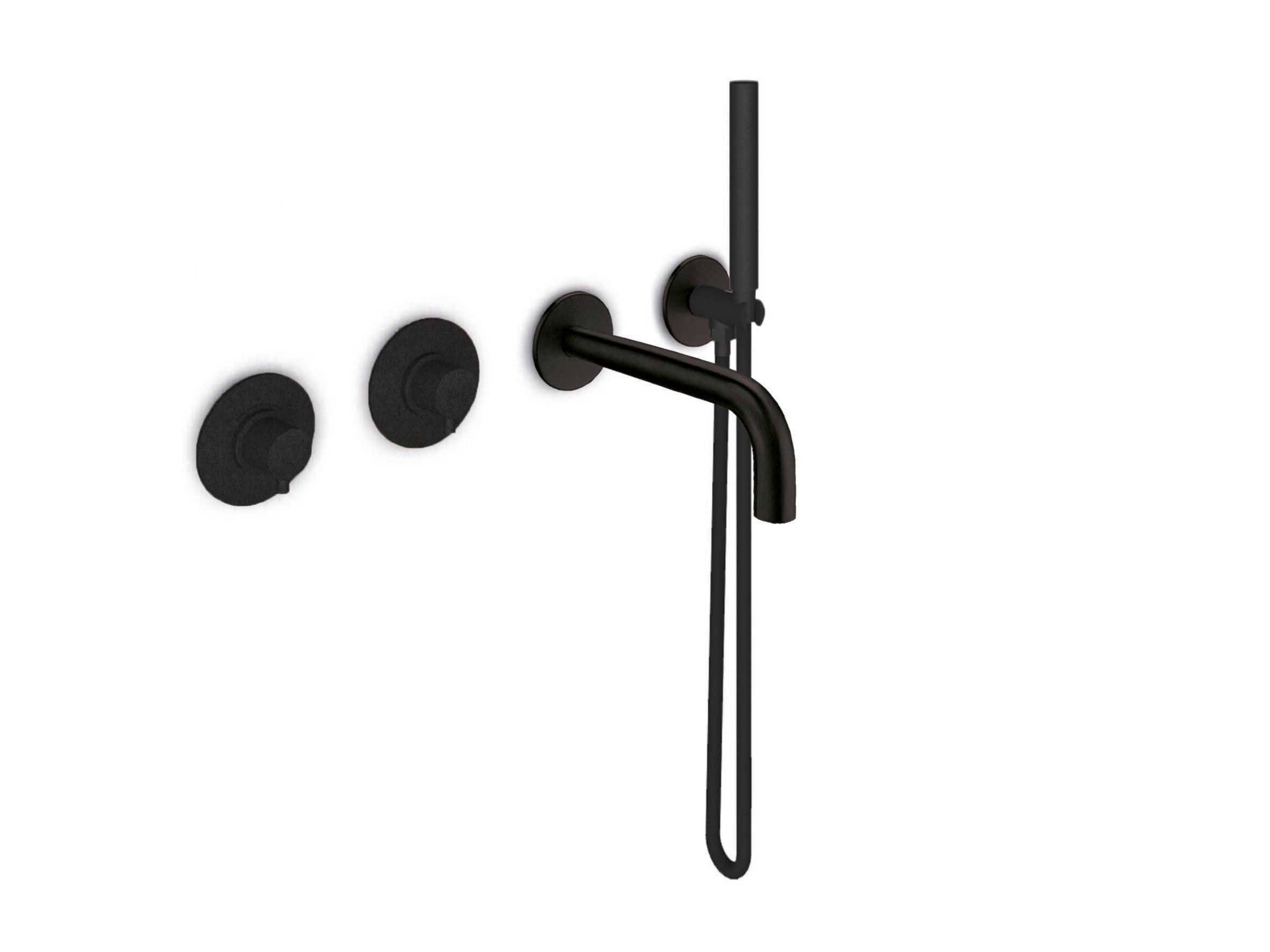 Набор настенных ванн с 4 отверстиями из нержавеющей стали с ручным душем JEE-O Slimline ARCH-00051281 - Вид №3