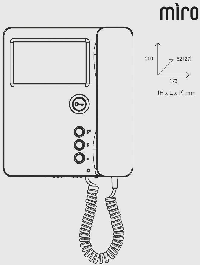 Urmet Система видеодомофона Mìro MIRO sun-id-1358735 - Вид №1