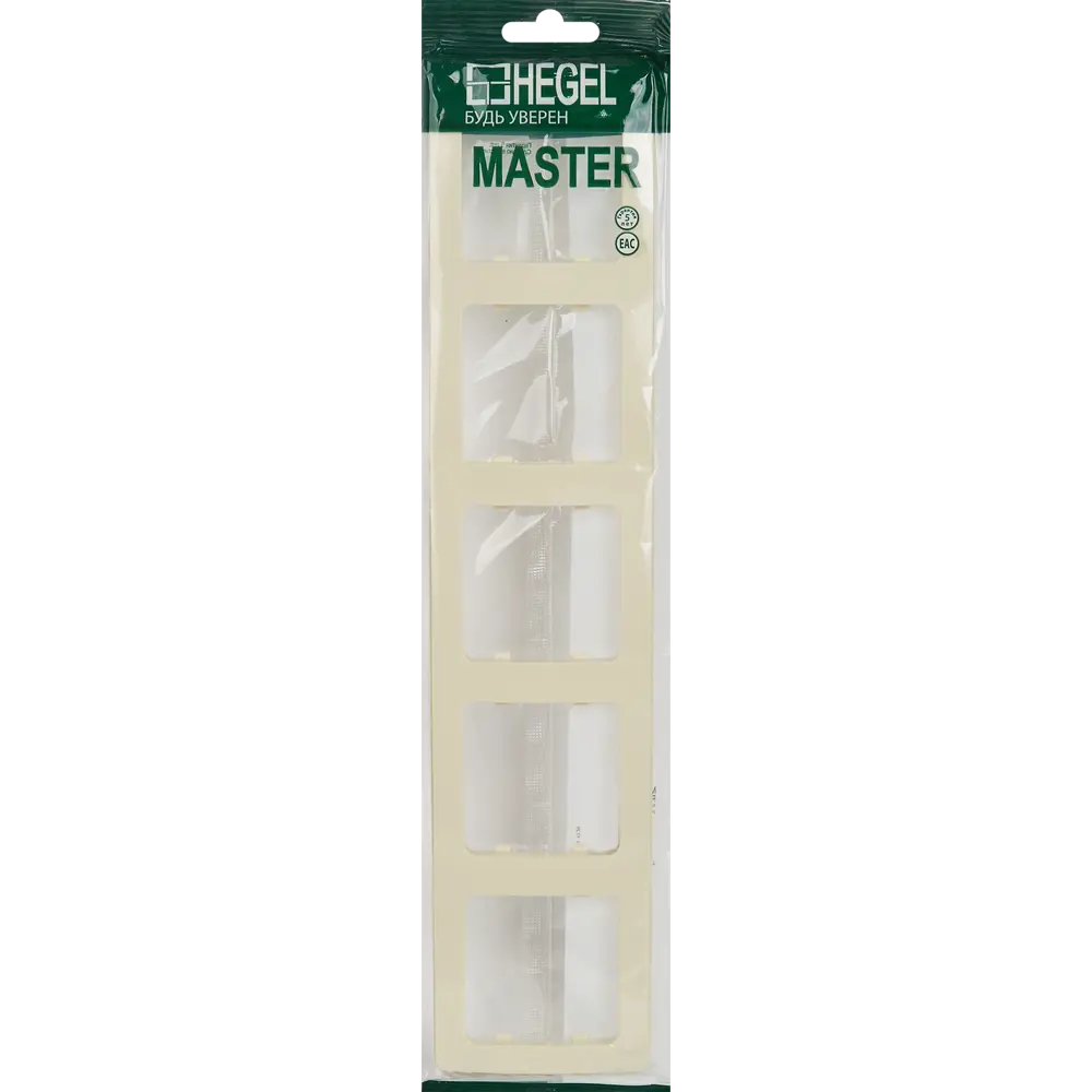 Рамка Hegel Master 5 M 36.2x8.1 см пластик цвет слоновая кость 82494633 STLM-2025773  - Вид №3