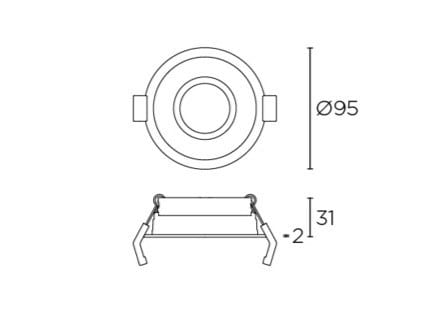 Алюминиевый регулируемый светодиодный прожектор LedsC4 Play ARCH-00107822 - Вид №2