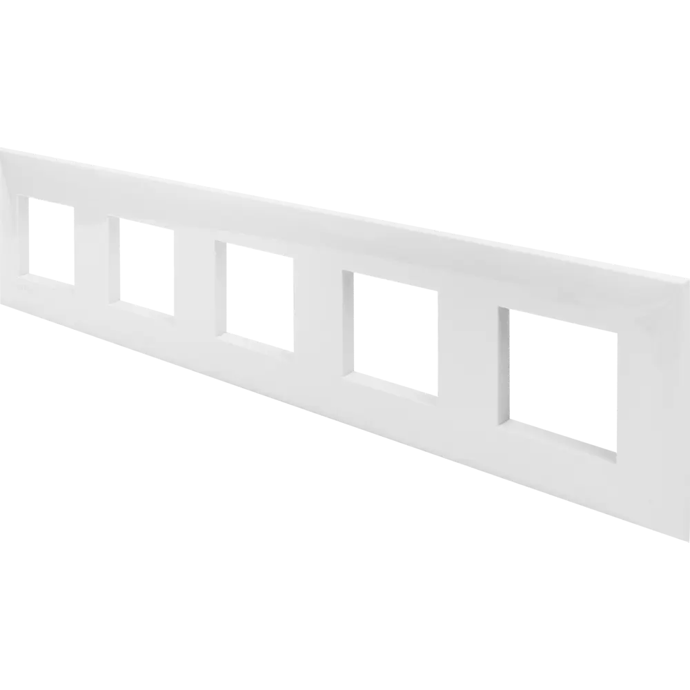 Рамка для розеток и выключателей DKC Avanti 5 постов цвет белое облако STLM-2162854 - Вид №1