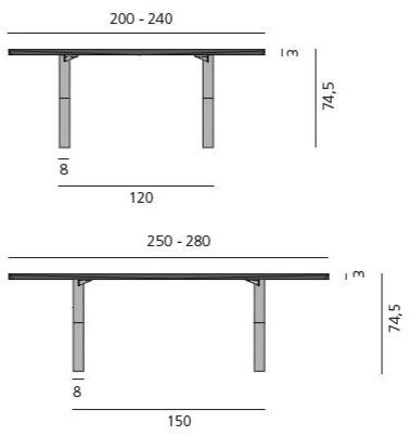 more Прямоугольный деревянный обеденный стол Lax sun-id-1434705 - Вид №6