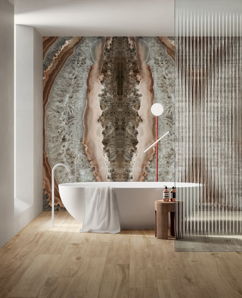 Столешница из керамогранита с мраморным эффектом CERAMICA FONDOVALLE MYTOP ARCH-00042720 - Вид №2