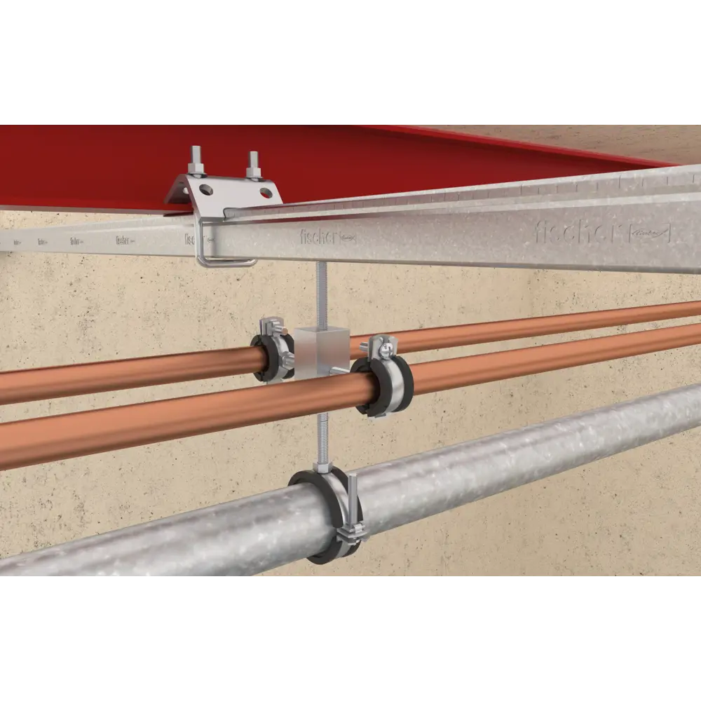 Хомут с болтовым креплением M8/M10 Fischer FGRS 15-19 мм, 100 шт STLM-2125287 - Вид №1