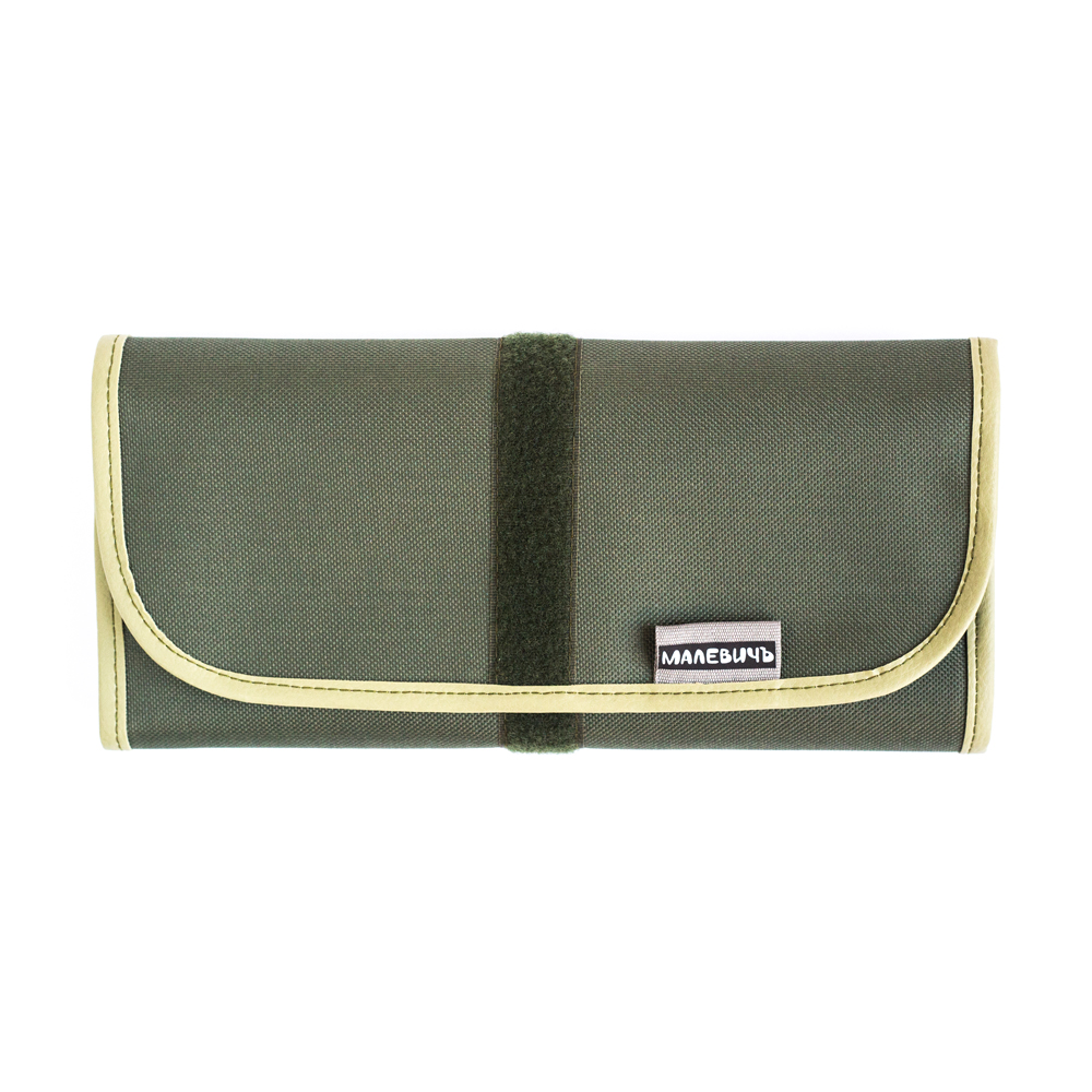 195004 Скрутка для хранения кистей оливковая Малевичъ 
