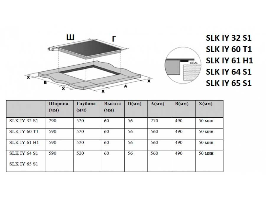 5356583 Индукционная варочная поверхность Schaub Lorenz SLK IY60T1 STDN-0041695 - Вид №7