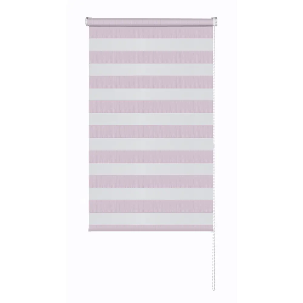 Рулонная штора день-ночь MIAMOZA Петер 40×160 см сиреневая 89411363 STLM-1565760