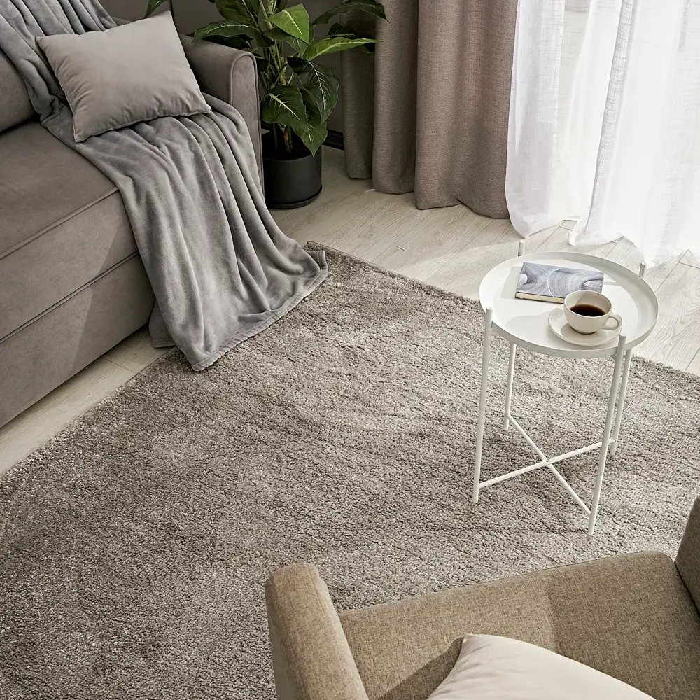 KREAFORTA Shaggy Bosfor — ковер с длинным ворсом для уютного интерьера 89394317 STLM-1569035