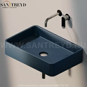 MWL607016 Подвесная раковина настенная прямоугольная Ceramica Flaminia Miniwash