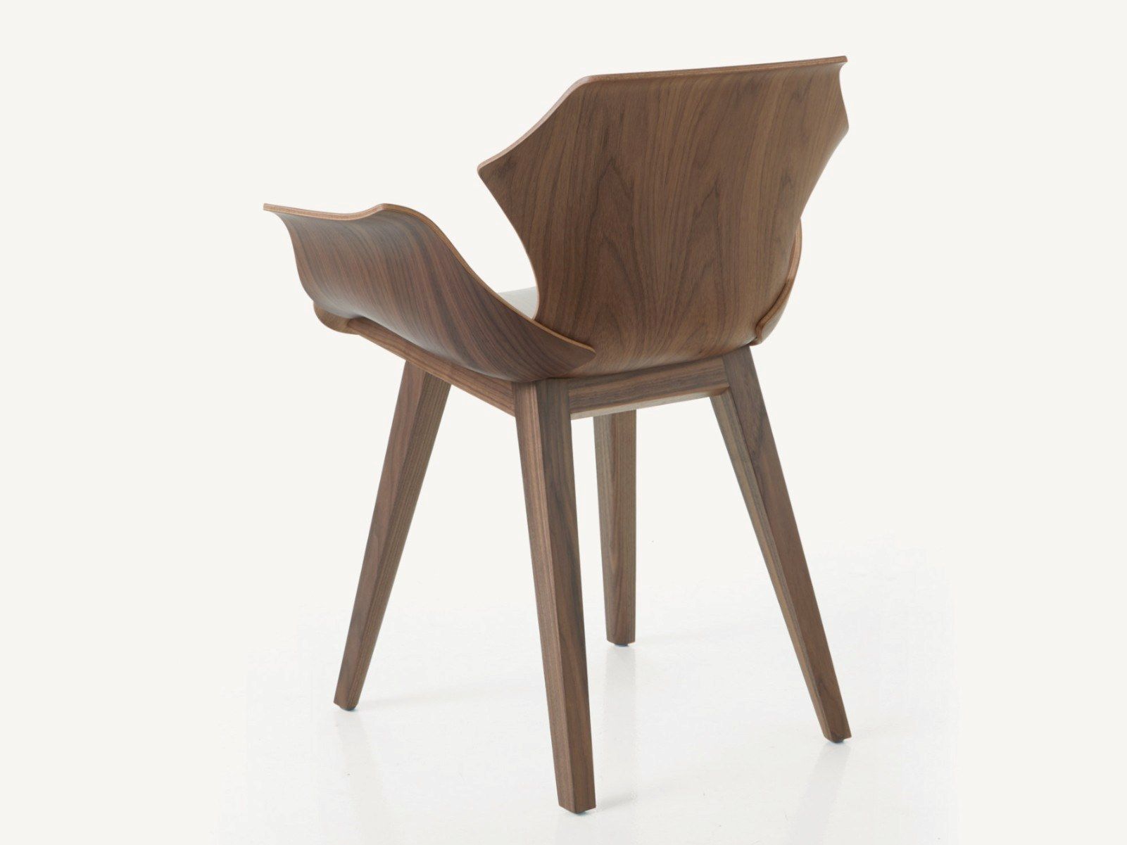 Деревянный стул с подлокотниками BassamFellows Petal ARCH-00121682 - Вид №2