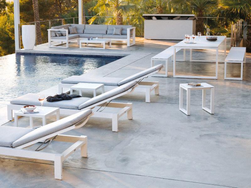 MANUTTI Садовый шезлонг из алюминия Fuse sun-id-1476783 - Вид №6