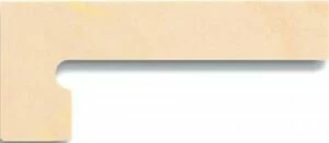 Pulido Beige Maya Zanquin Drch. плинтус ступени правая 19*42,4 (1кор/8шт)