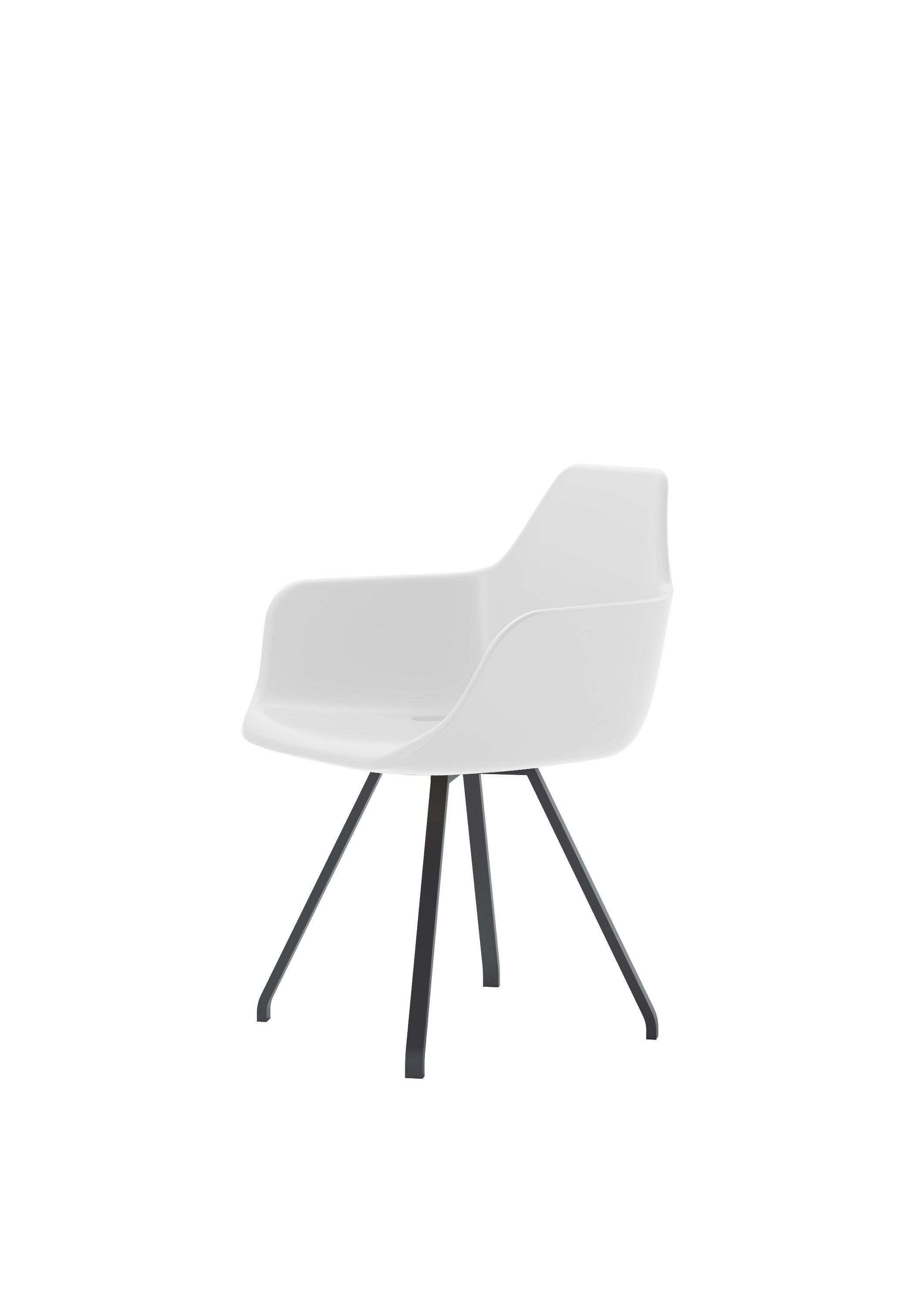 Стул из полиэтилена с подлокотниками ALMA DESIGN y Chair ARCH-00091130 - Вид №1