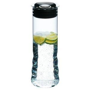 Кувшин Water Carafe с крышкой, 1,05 л, бессвинцовый хрусталь, нержавеющая сталь, пластик