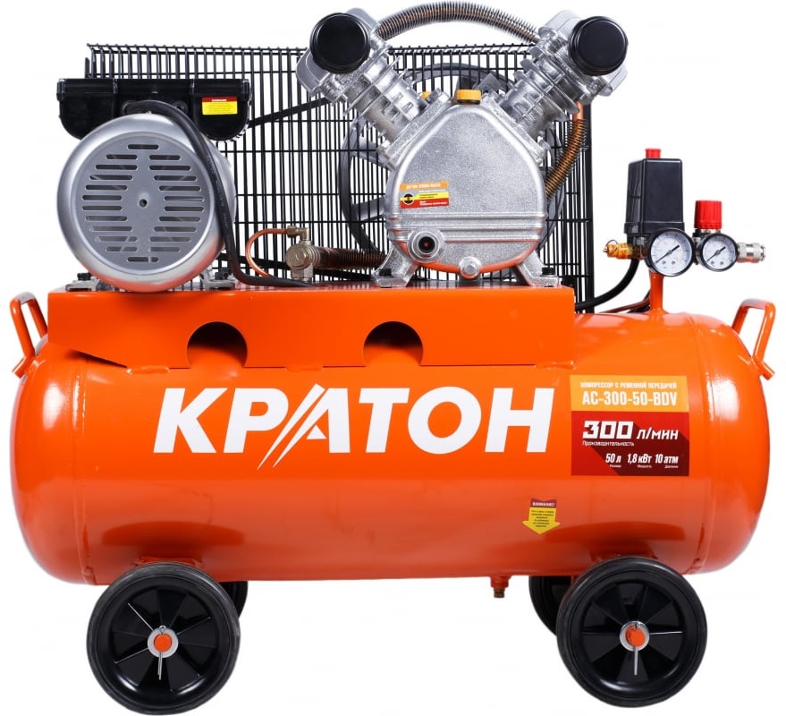 Компрессор поршневой масляный Кратон AC-300-50-BDV 9024849 STDN-0082241 - Вид №2