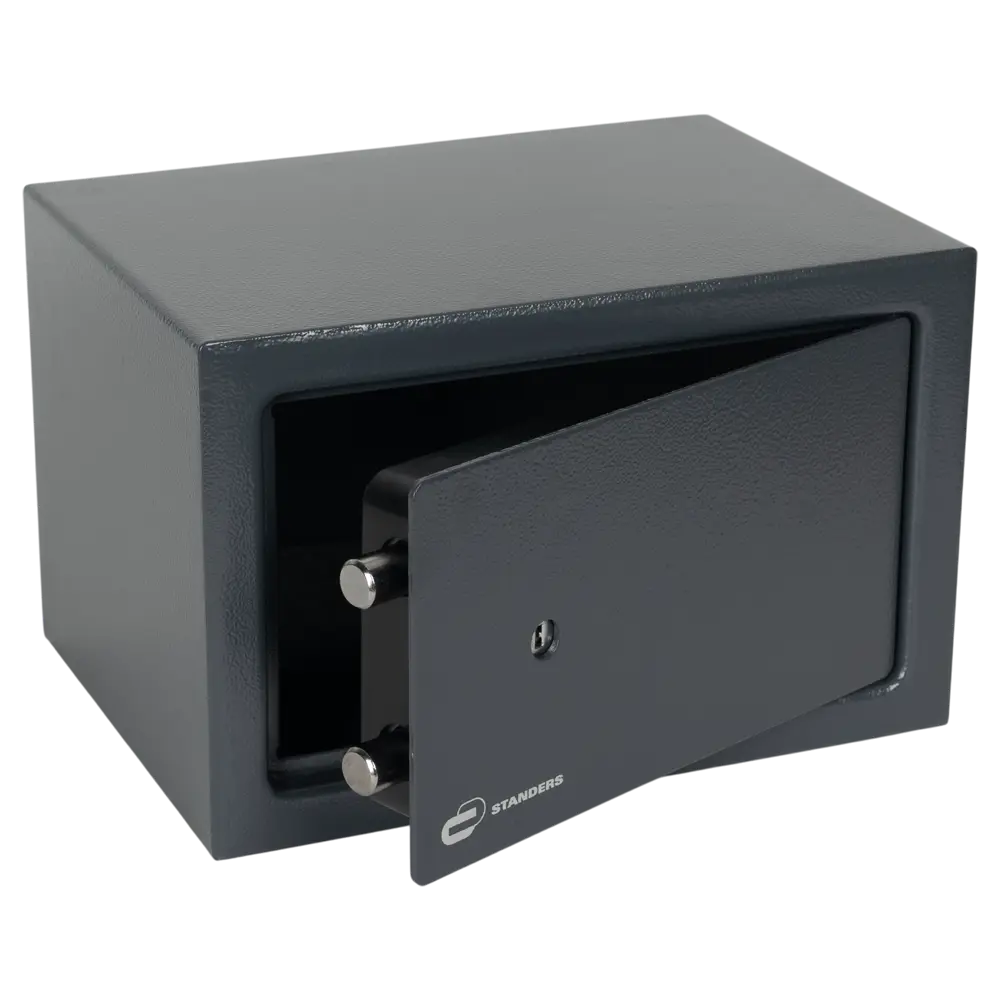 Сейф малый Standers с ключом 9/10 л черный STLM-2090862