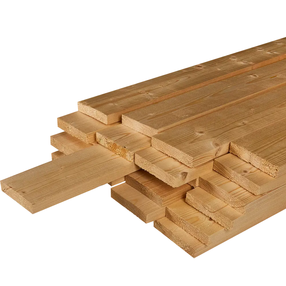 Santreyd Строганая доска из сосны 20х96х3000 мм для строительства и отделки 81947452 STLM-0014538 - Вид №1