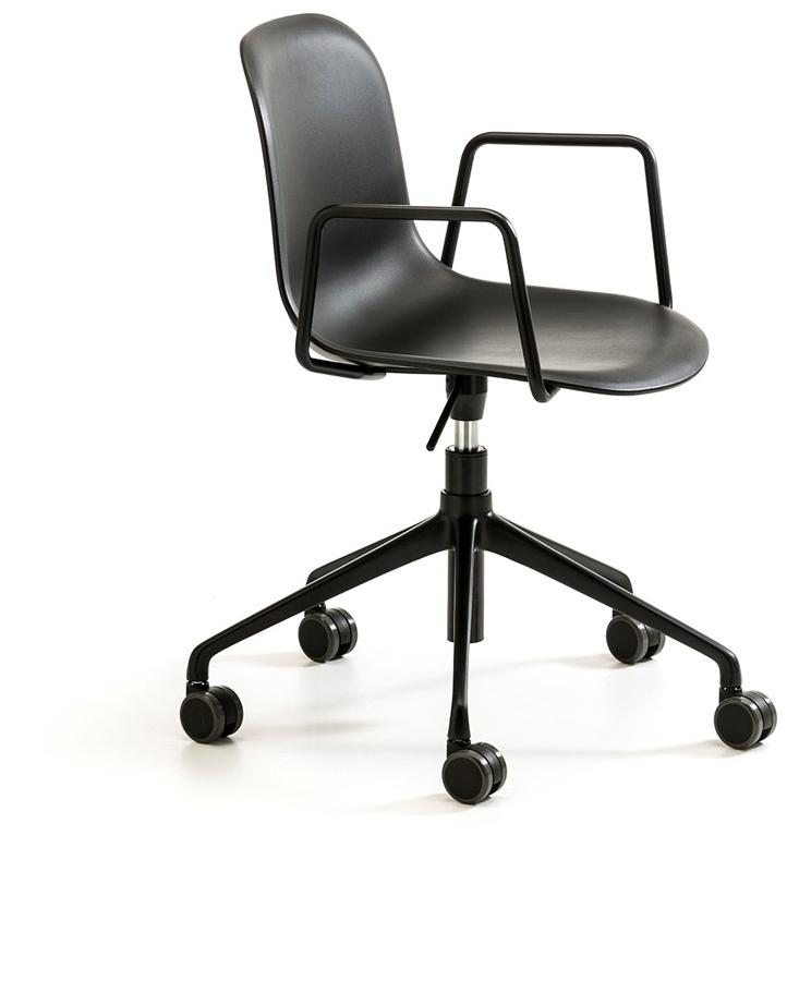 arrmet Регулируемое по высоте вращающееся офисное кресло с подлокотниками Máni plastic sun-id-1381456 - Вид №1