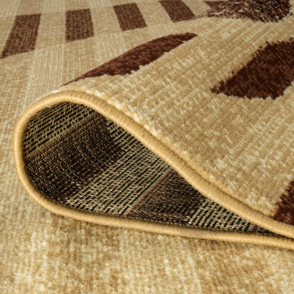 Ковер полипропилен Лагуна D534O 200x200 см цвет бежевый MERINOS STLM-2114885 - Вид №2