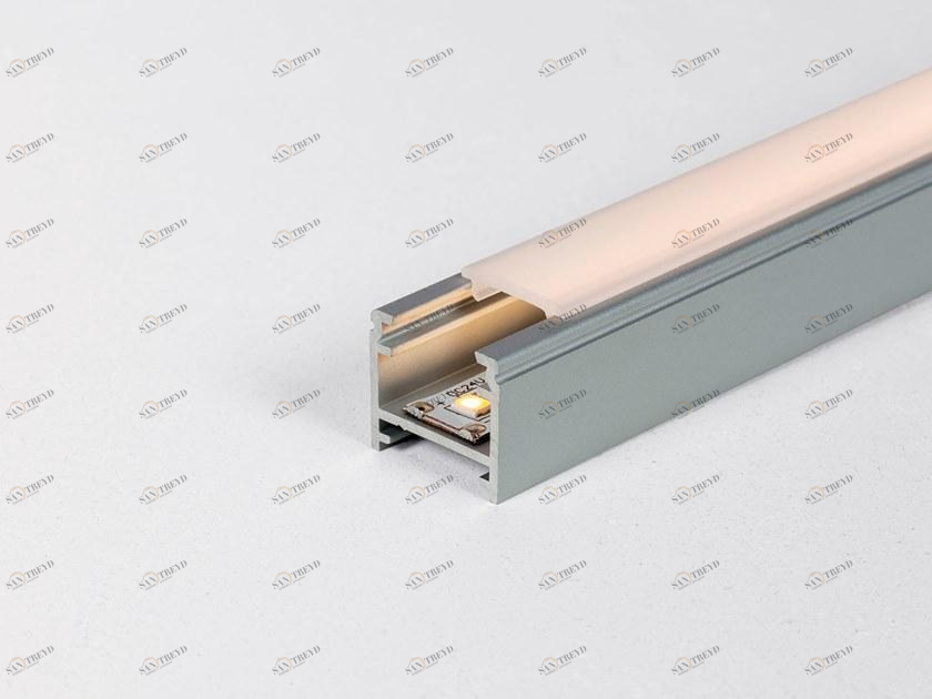 HER Линейный световой профиль из алюминия для светодиодных модулей  Pf015 