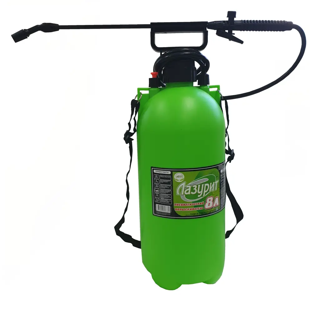 Опрыскиватель садовый помповый Лазурит 8л Инструм-Агро Товар без серии STLM-2186853
