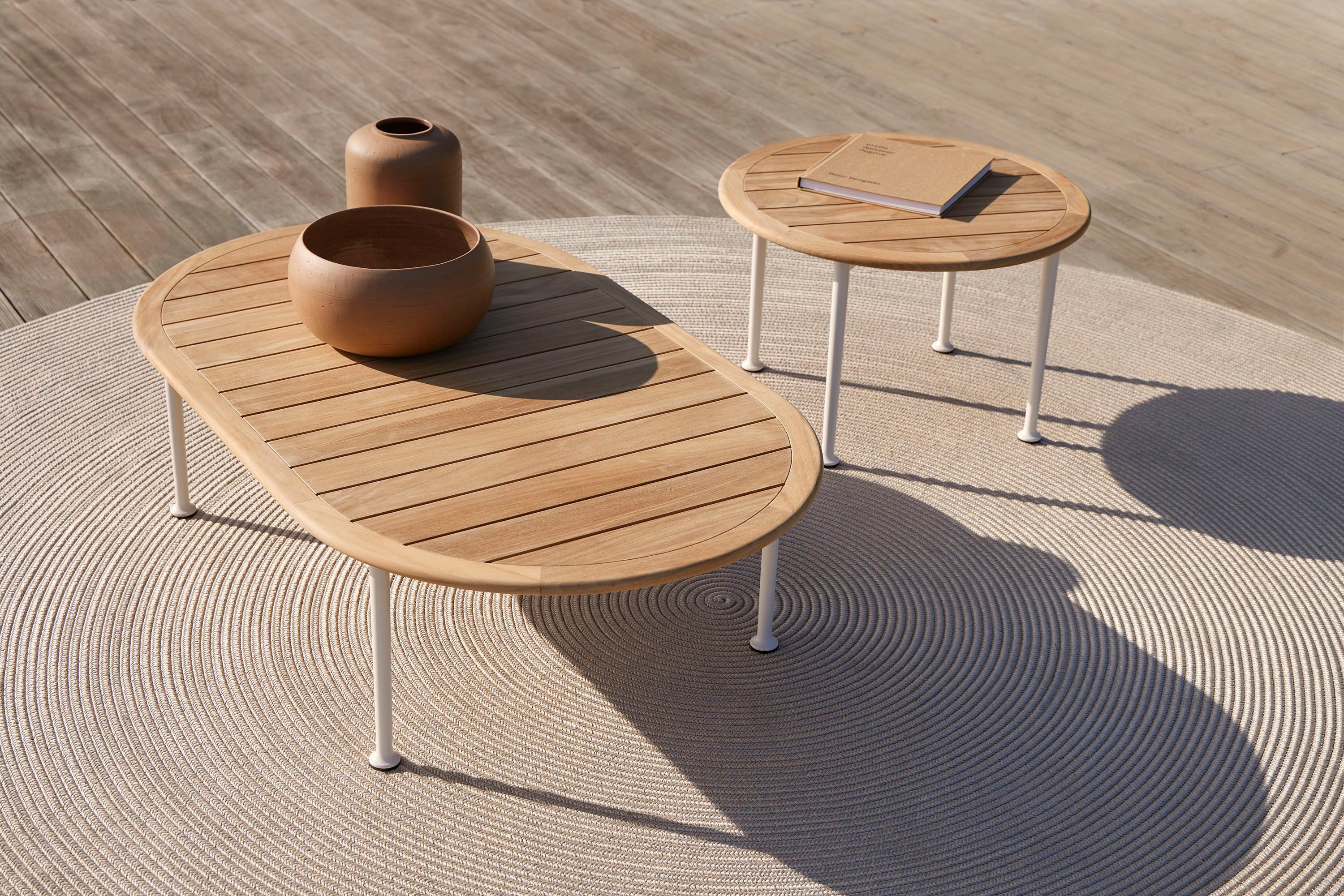 Алюминиевый овальный садовый столик с порошковым покрытием POINT Curio ARCH-00026529 - Вид №1