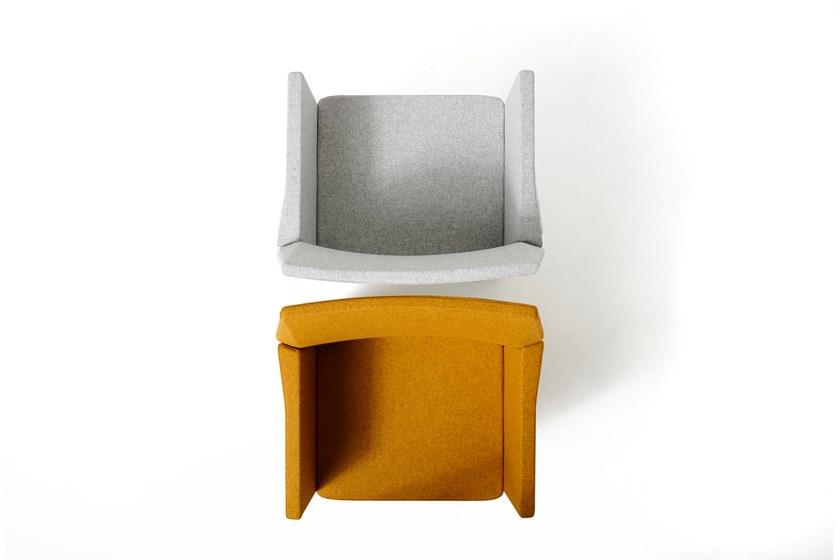 Diemme Стул для конференций из ткани с подлокотниками Origami sun-id-1347524 - Вид №6