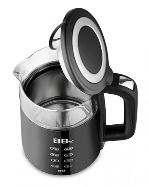 9072996 Электрочайник BQ KT1705P черный STDN-0086502 - Вид №1