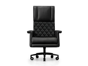 Кожаное офисное кресло