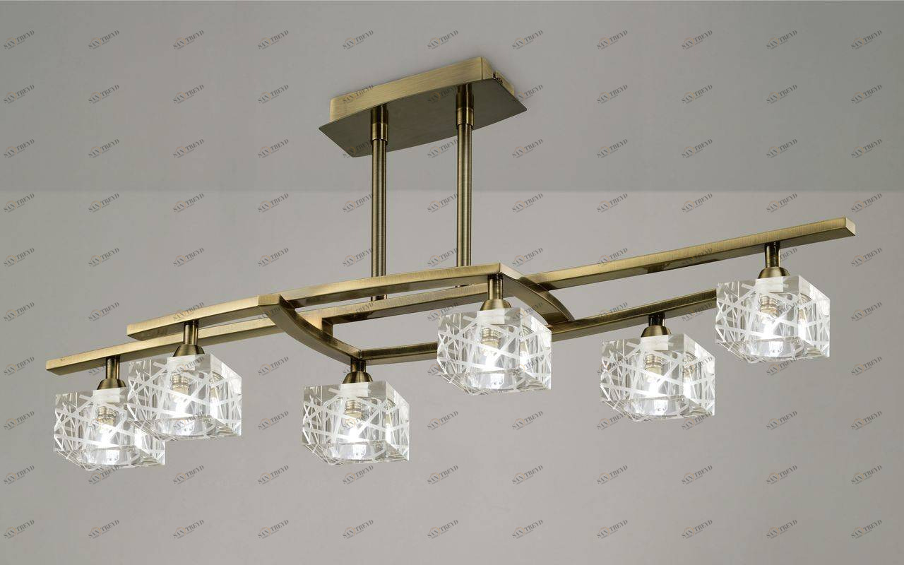 Потолочная люстра Mantra Zen 1431 MANTRA ДИЗАЙНЕРСКИЕ, ZEN 058209 Бронза 