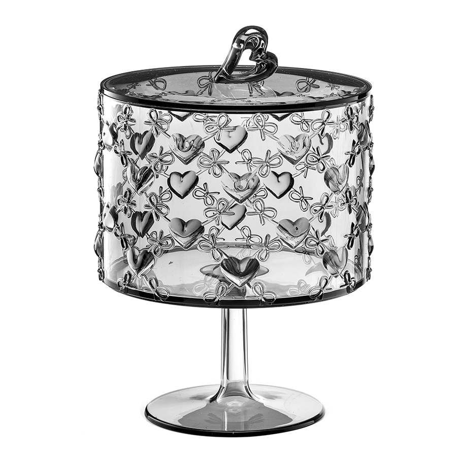 11540092 Ваза для десертов love малая серая Guzzini 