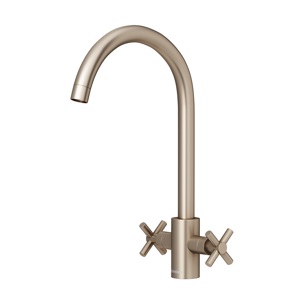 280000000 Nickel смеситель для кухни Damixa Neo Classic  - Вид №2