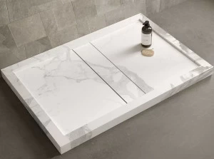 Italgraniti Прямоугольный душевой поддон из керамогранита Italgranitilive Drop000001