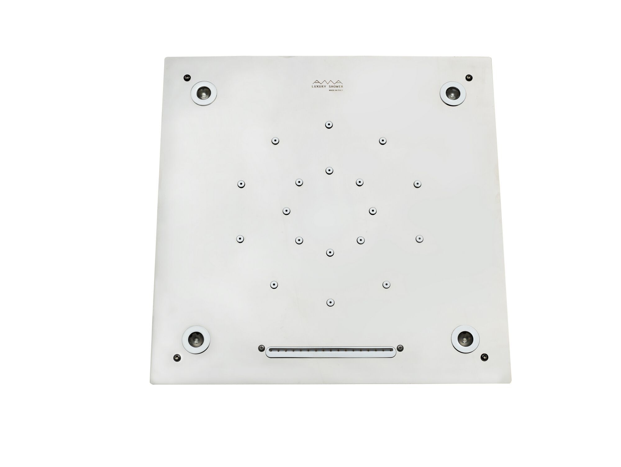 Светодиодная потолочная насадка для душа из нержавеющей стали Ama Luxury Shower URANO ARCH-00084671 - Вид №16