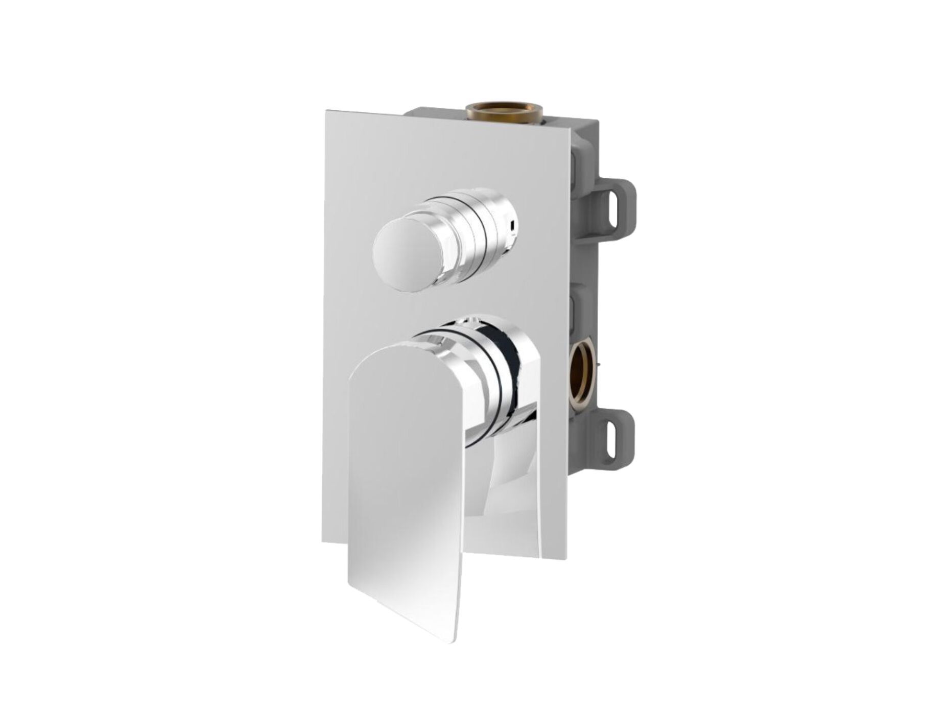 Однорычажный смеситель для душа с переключателем GATTONI Слойка ARCH-00002424 - Вид №1