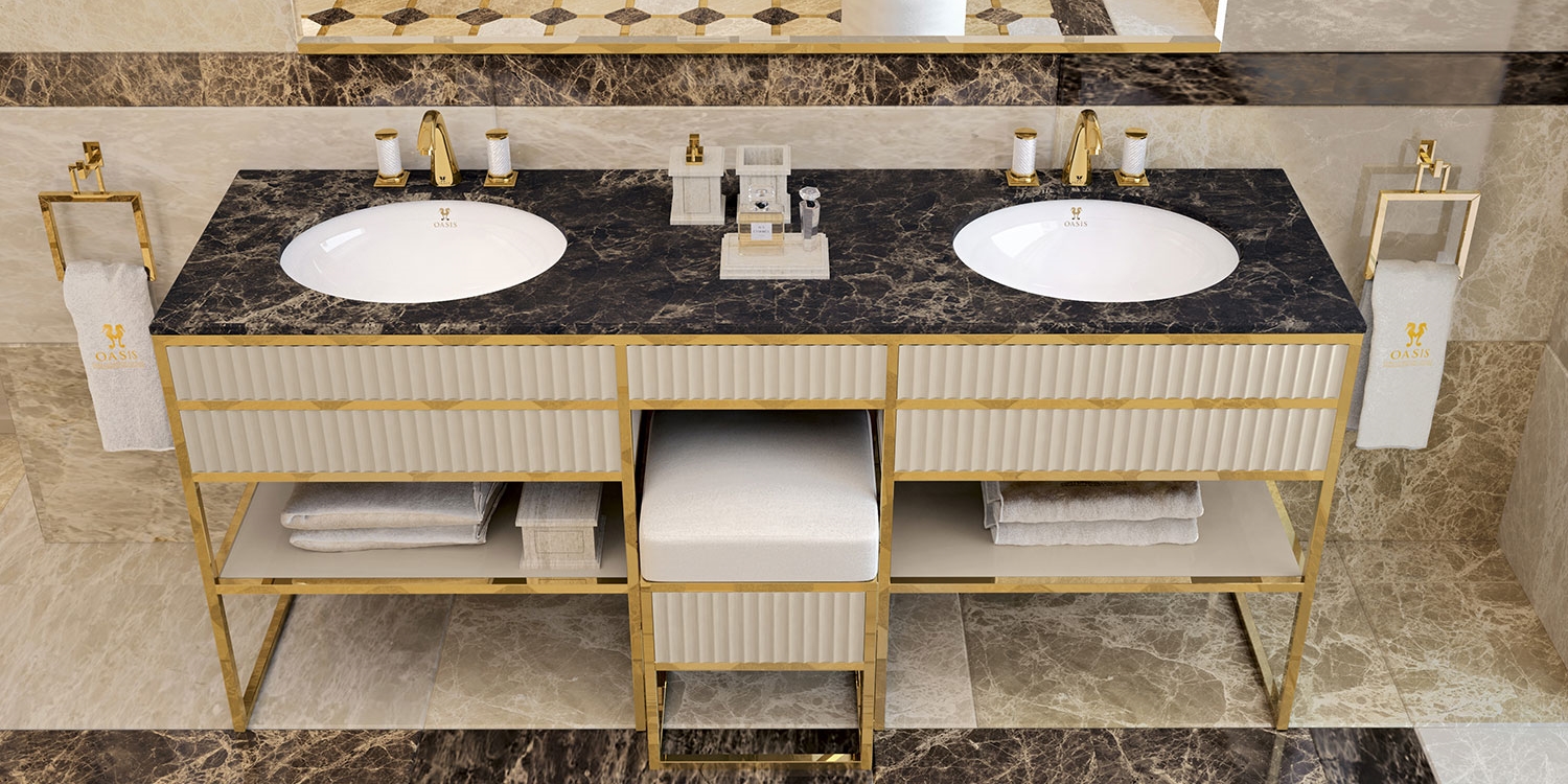 Комплект мебели для ванной A6 OASIS Аcademy OASIS BATHROOM Luxury Academy - Вид №1