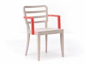 Very Wood Деревянный стул для ресторана с подлокотниками Wiener