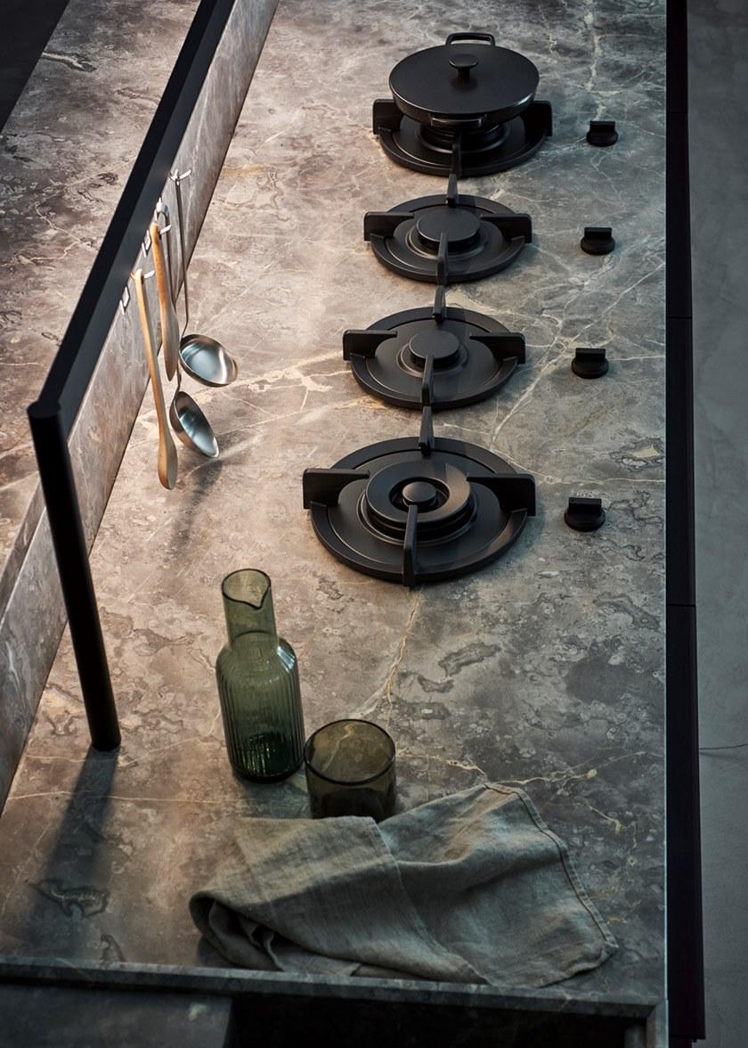 Cesar Кухня из дуба и мрамора с островом Intarsio sun-id-1382844 - Вид №4