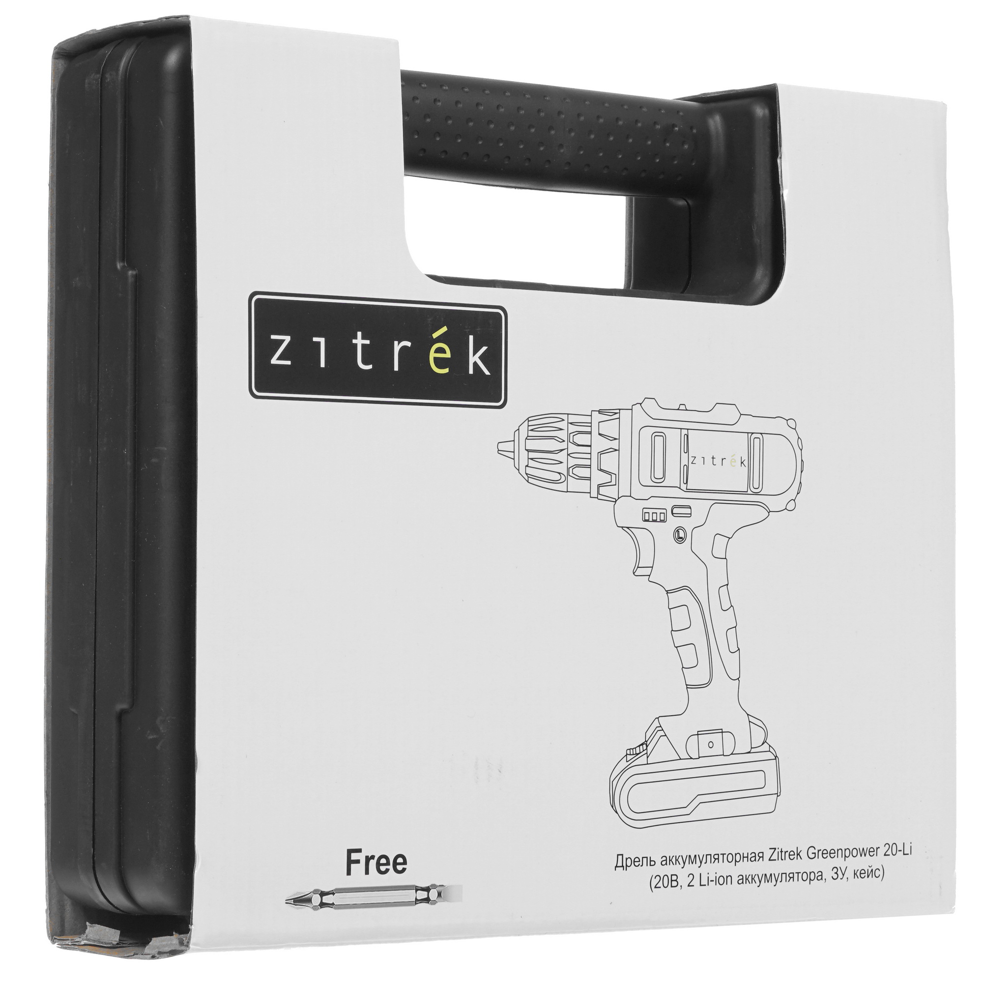 Дрель-шуруповерт Zitrek Greenpower 20-Li 063-4076 5304364 STDN-0016815 - Вид №6