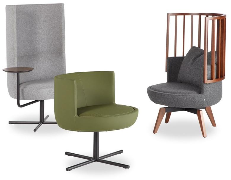 B&T Design Кресло в коже с 4-мя спицами Round sun-id-1437208 - Вид №2