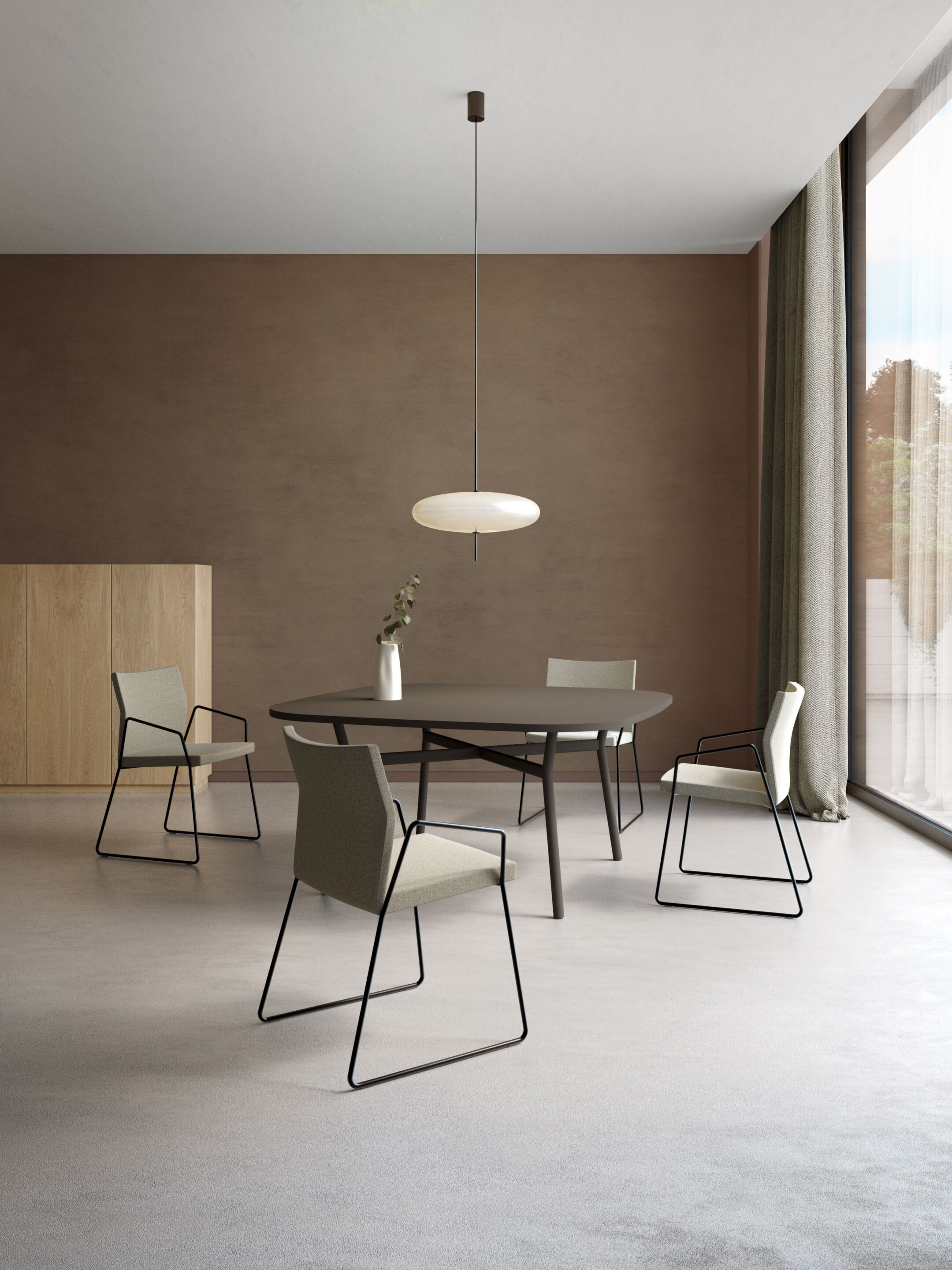 Стул с мягкой тканью Kastel Kalla 25 ARCH-00118552 - Вид №4