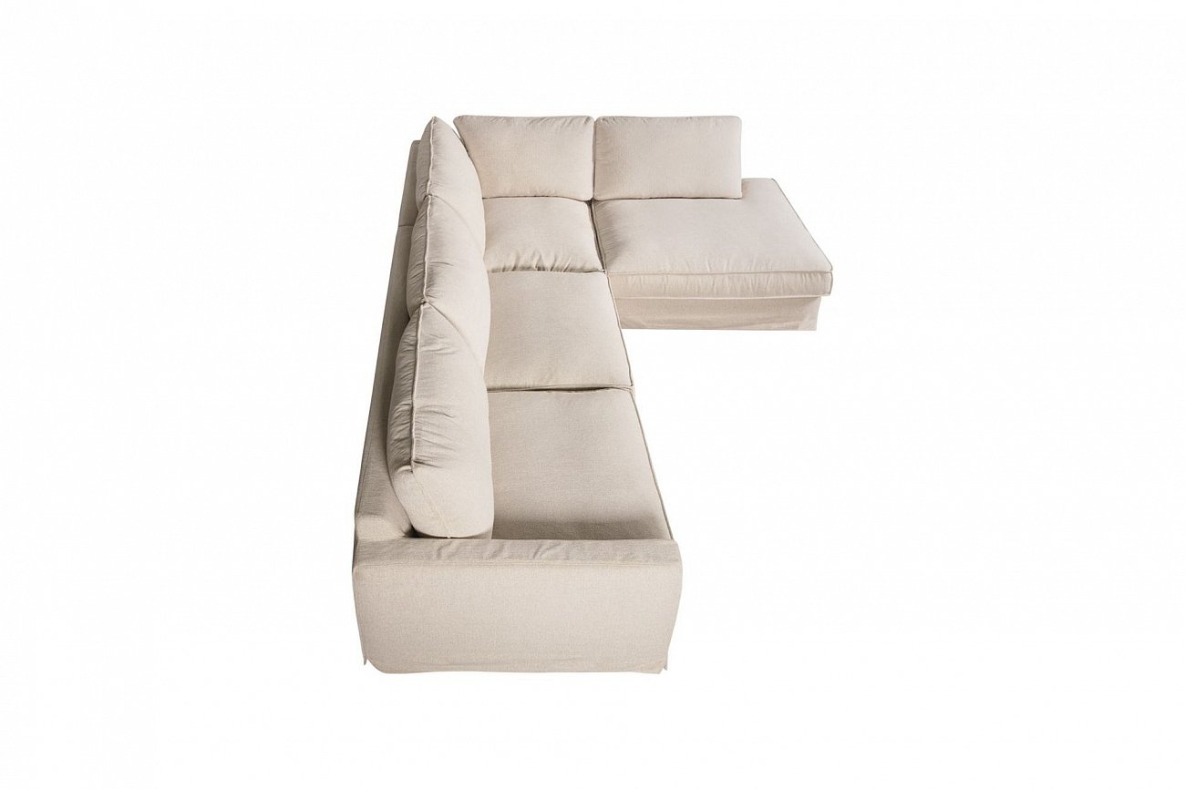 Диван Malte трехместный угловой светло-серый SITS ДИЗАЙНЕРСКИЕ, MALTE 192161 Серый  - Вид №5