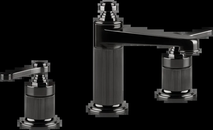 Группа умывальников 65012 706 Gessi Venti20 ЧЕРНЫЙ МЕТАЛЛ PVD