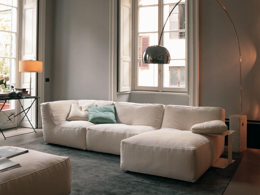 Verzelloni Секционный диван со съемным чехлом из ткани Noe sun-id-1458490 - Вид №6