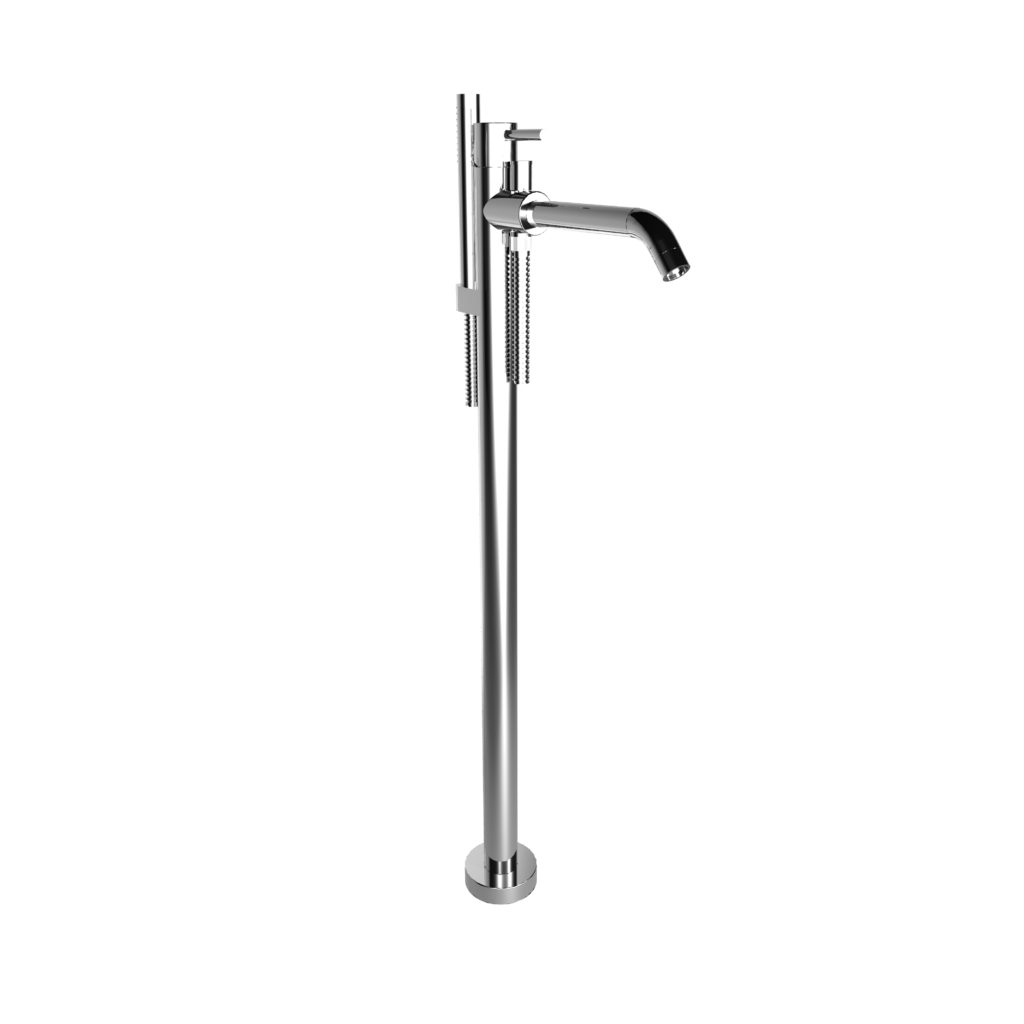 42534 / D Смеситель для ванны напольный с душевым комплектом и переключателем. Bongio Alcor 42534/D